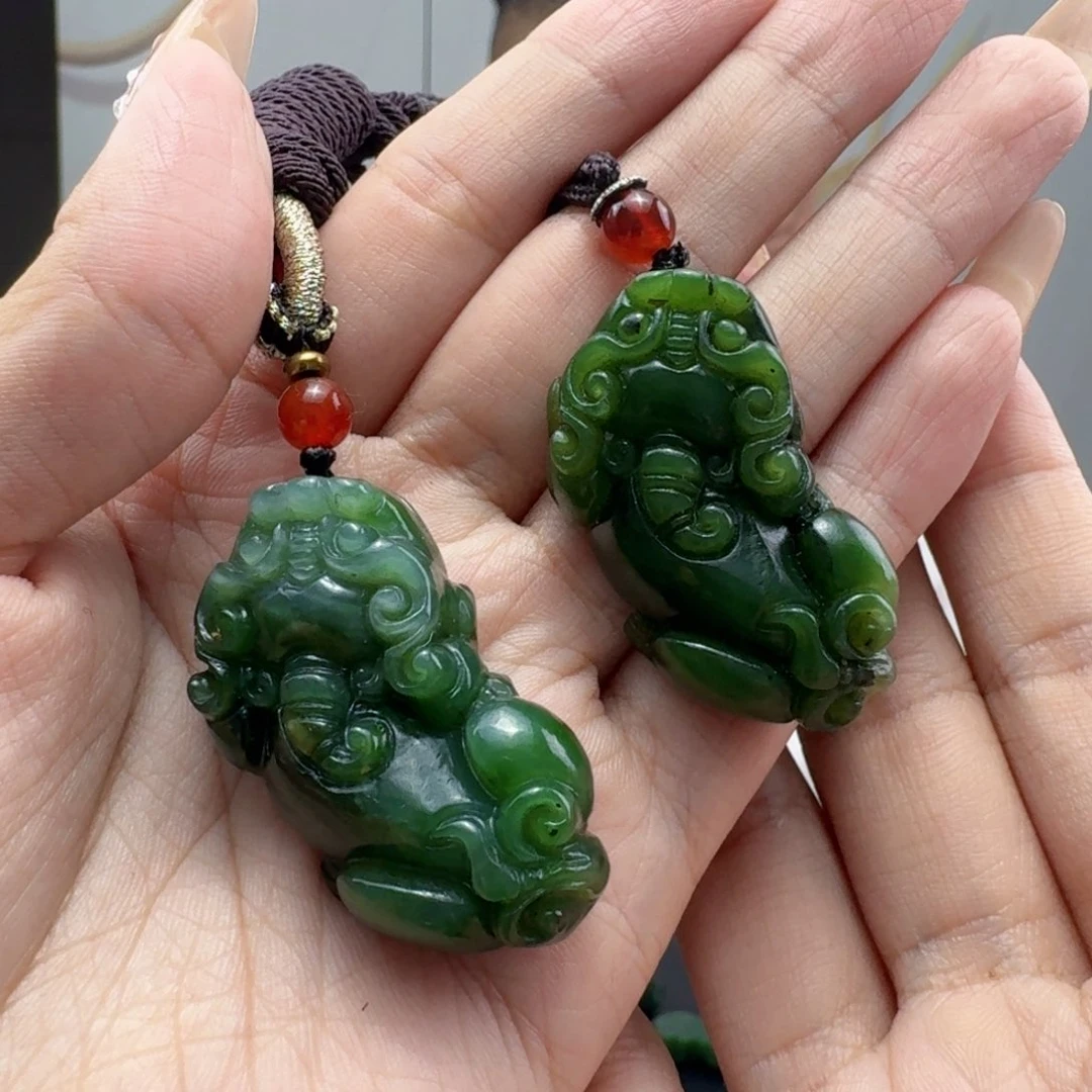 和田玉未镶嵌颈饰多样性发货 拍一发一