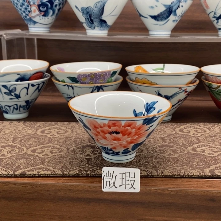 釉下老陶泥手工绘制