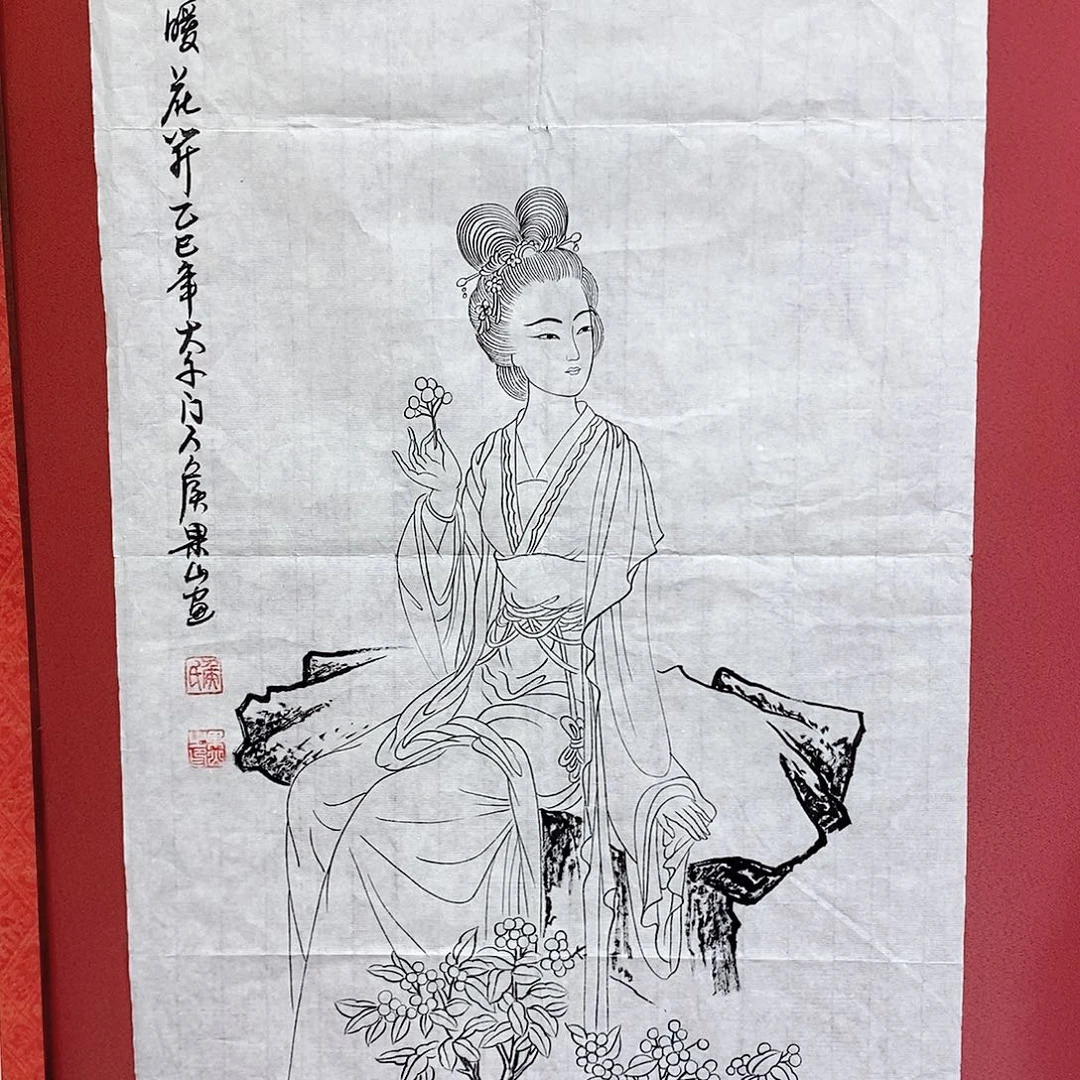 国画大风堂嫡传-侯果山老师作品路