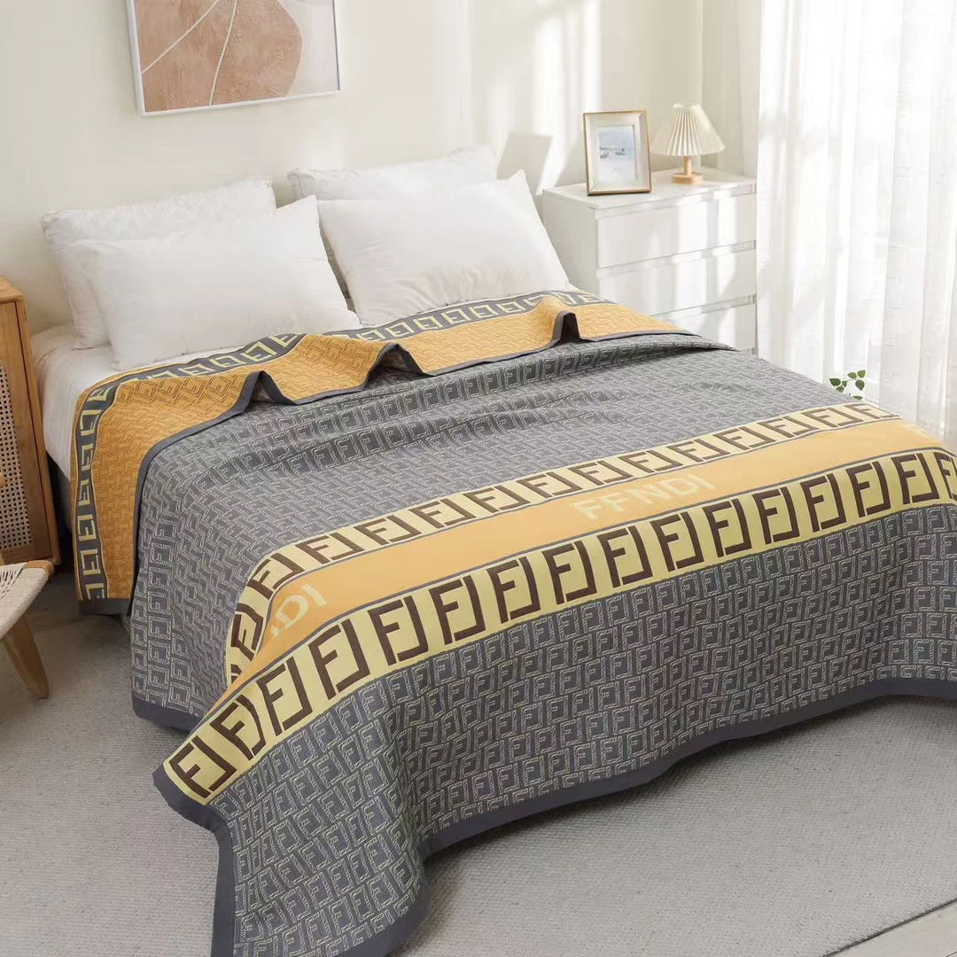 【 米兰春天小 210*240】羊绒蚕丝蛋白细纱多功能铺盖毯