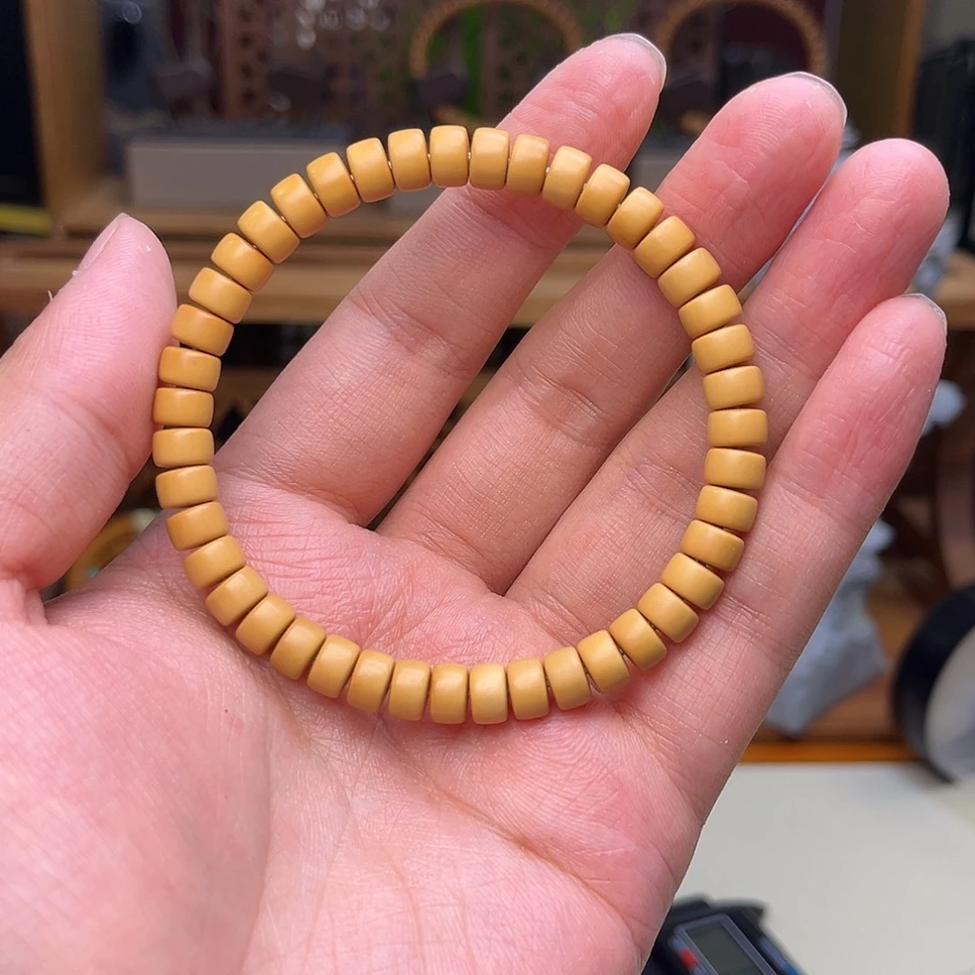 手串/手链橄榄核【听松文玩】sss级7.2药片橄榄核尖单圈