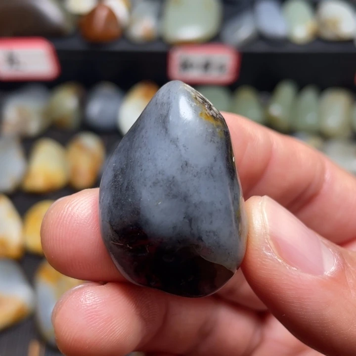 和田玉未镶嵌挂件87