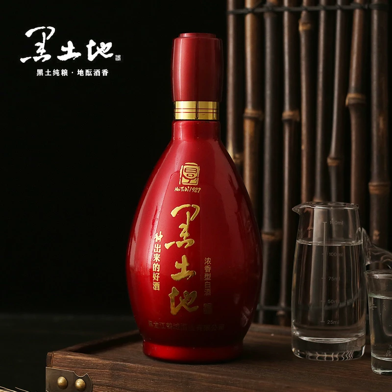 黑土地酒业出品【柔和6】經典陈年珍酿浓香型42度500ml*6瓶(整箱装)
