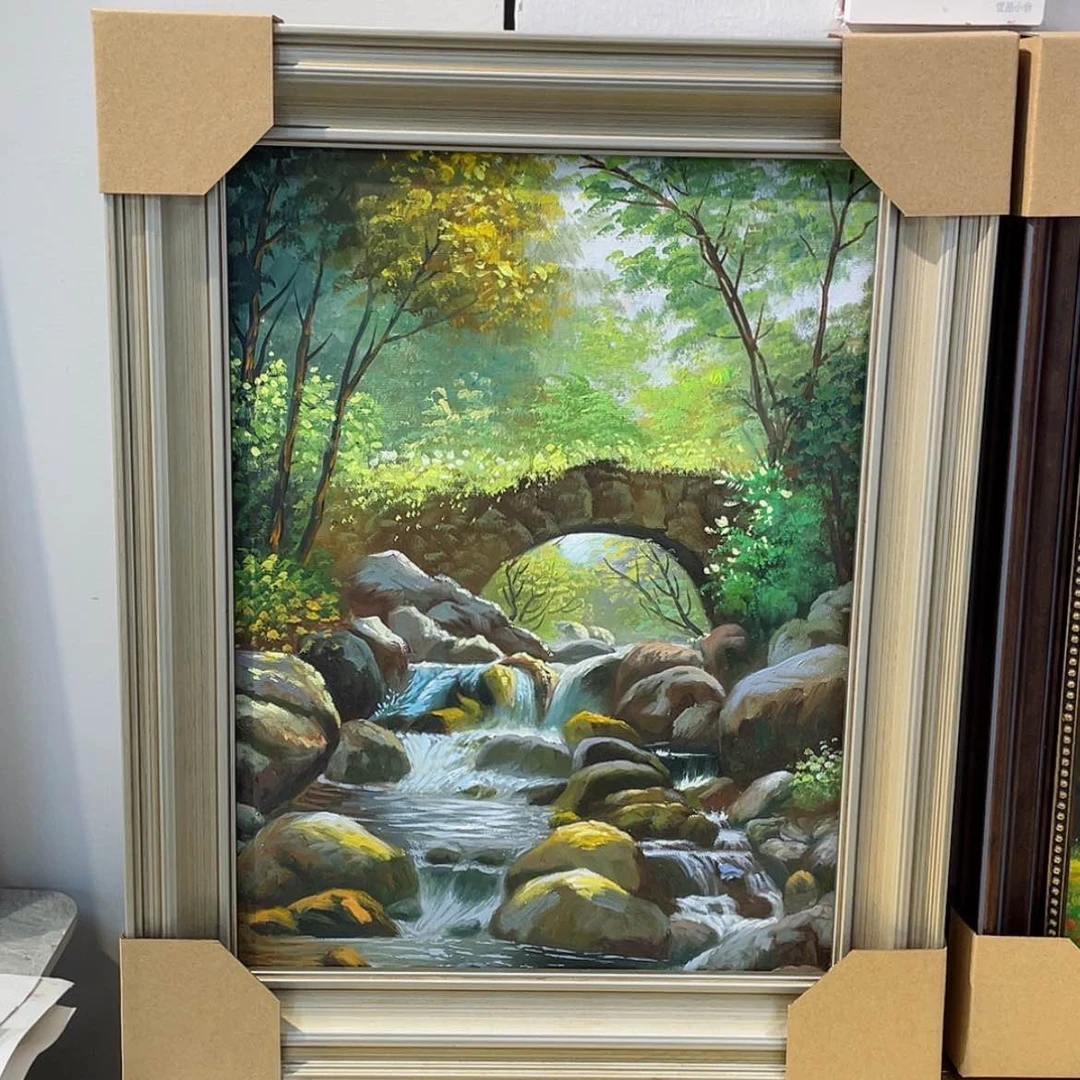 【闪购商品】油画40×50含框风景
