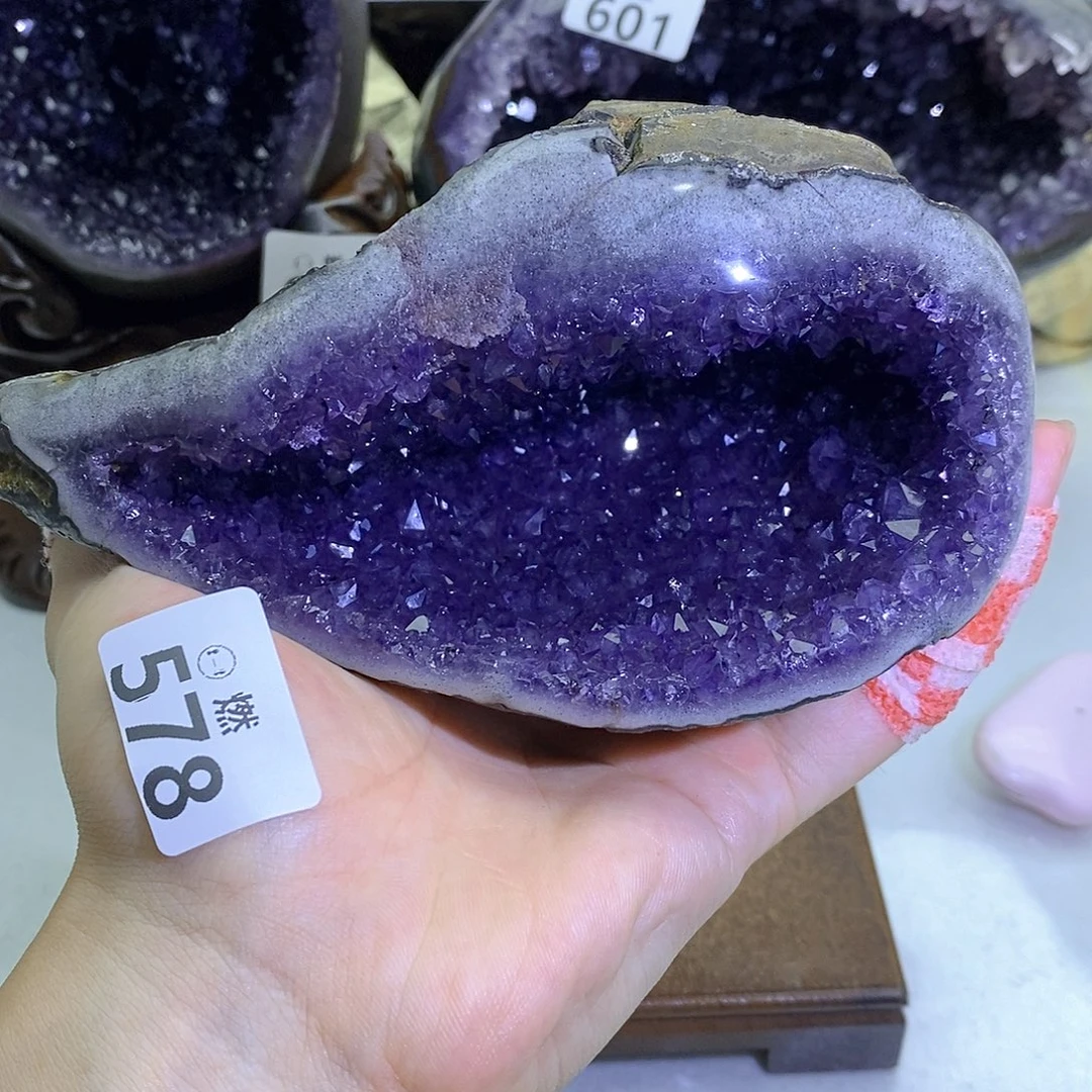 未镶嵌紫晶大型摆件(非配饰)