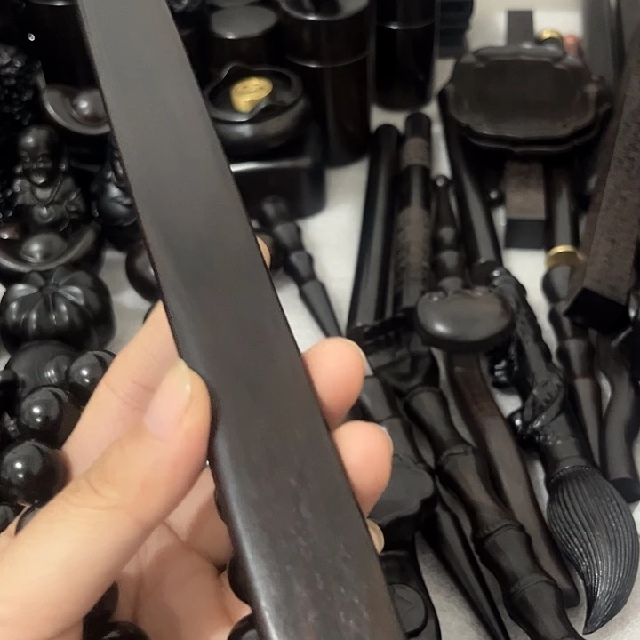 红***！黑酸枝木类紫光檀痒痒挠加厚款