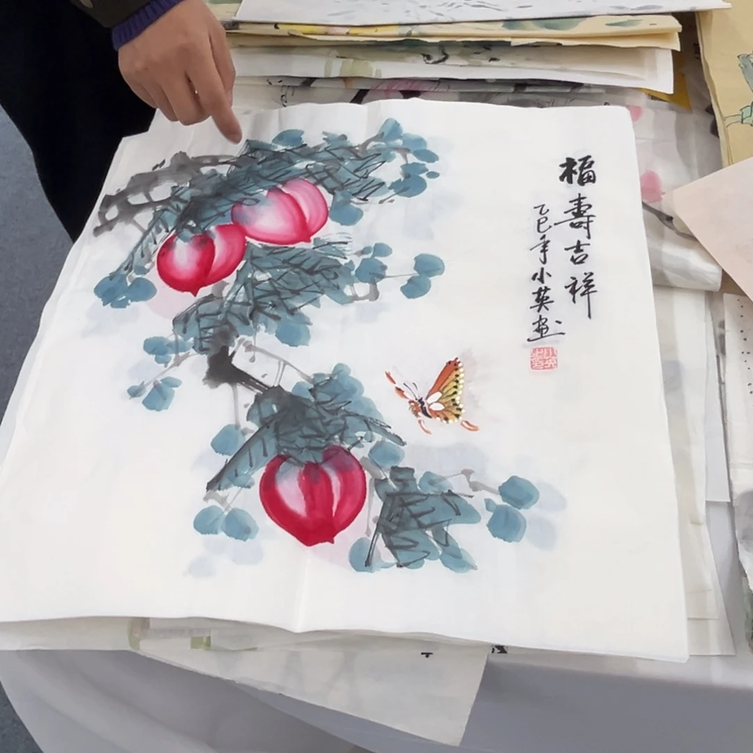 国画国画纯手绘作品欣赏