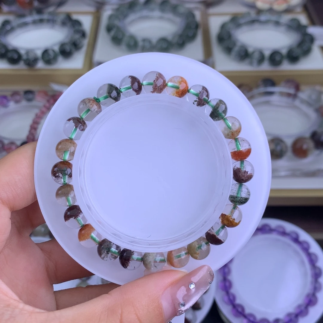 水晶手链未镶嵌玉****雪四季幽灵