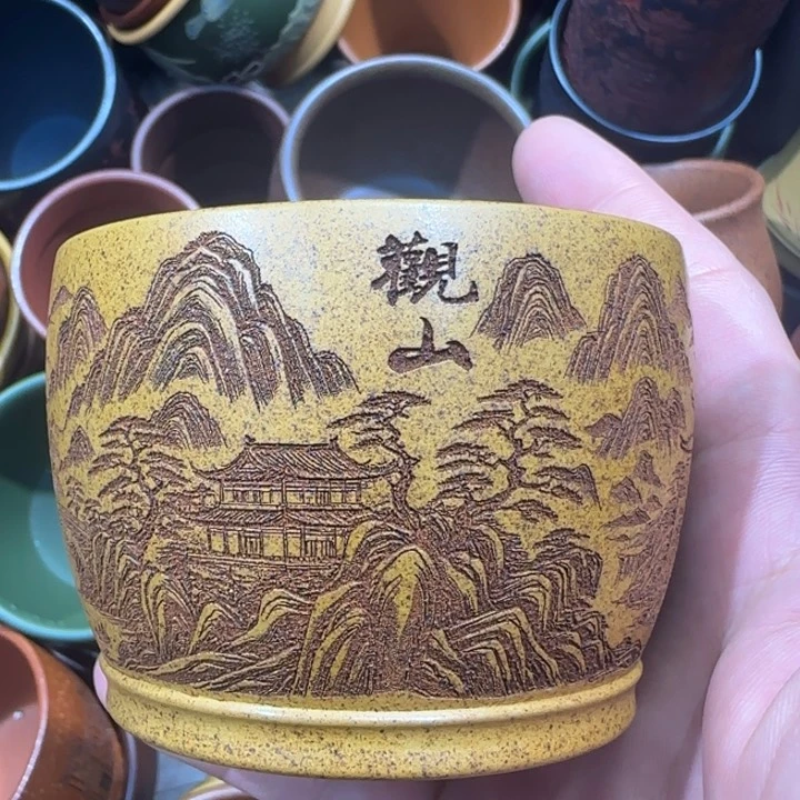 茶杯紫砂全手工制作工艺