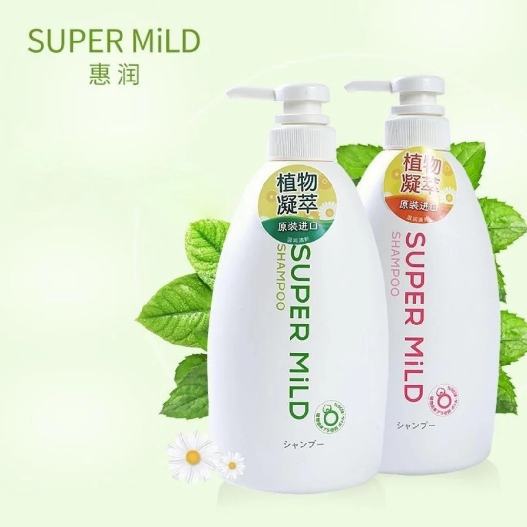 日本惠润柔净洗发水护发素600ml（绿野芳香/鲜花芳香）