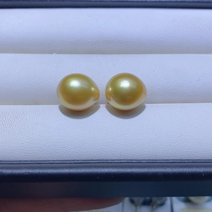 海水珍珠裸珠海水南洋金珠