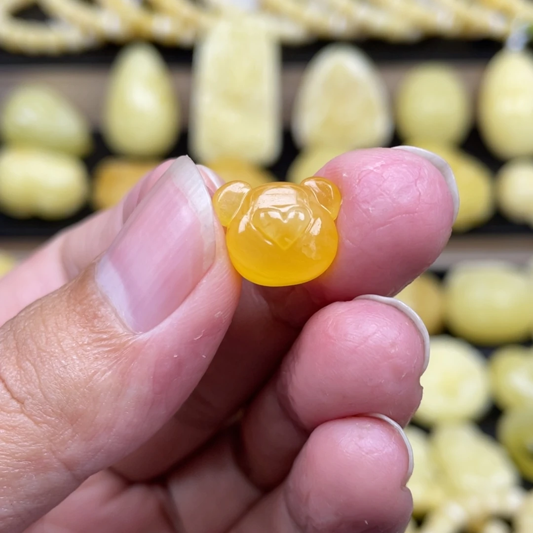 琥珀未镶嵌裸石琥珀蜜蜡