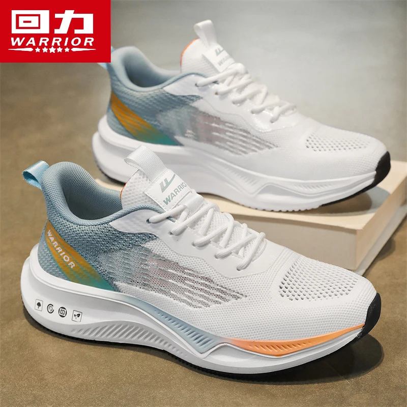 回力运动男鞋冬季2025新款透气飞织网面椰子鞋百搭爆款跑步休闲鞋