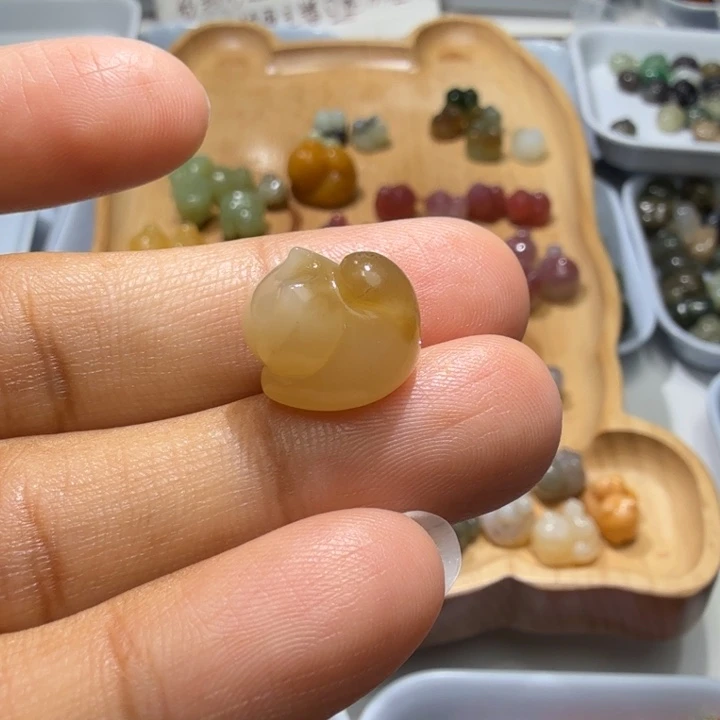༄***࿐和田玉未镶嵌珠宝半成品
