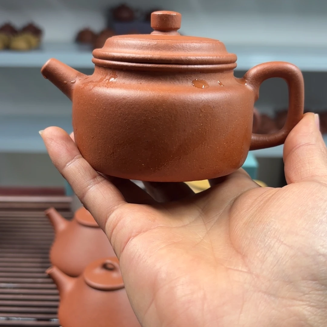 紫砂茶壶峰**转半手工福利