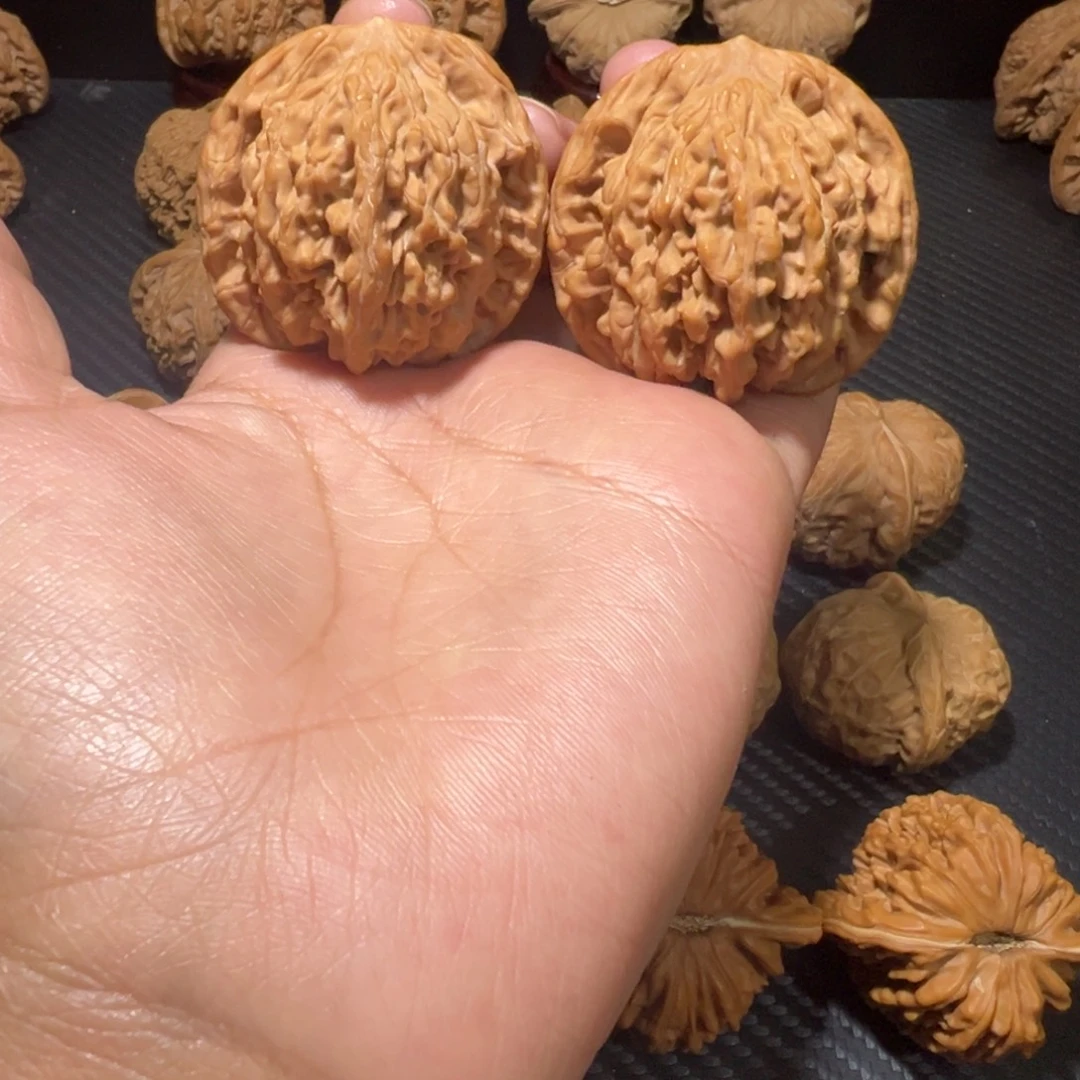 文玩核桃吊坠全品无修麦穗虎44