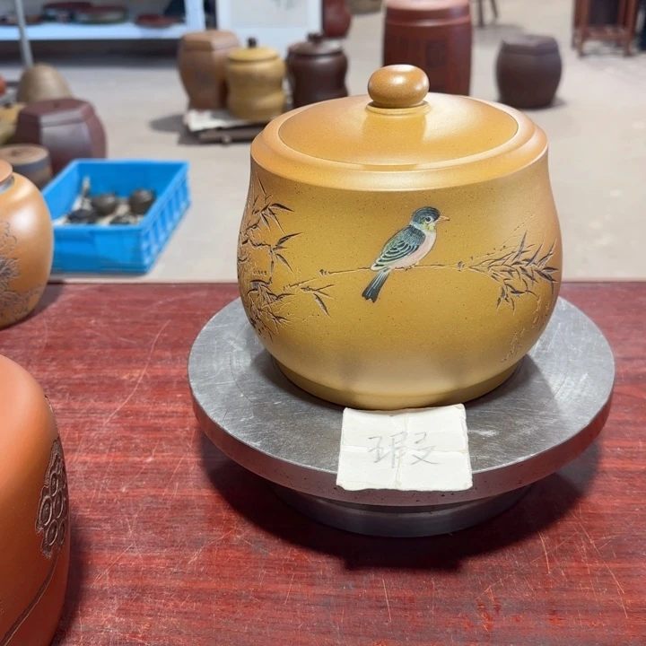 紫砂茶叶罐。。。。。。。。