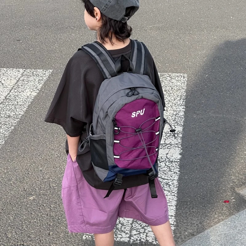 幼儿园小学生儿童书包2025新款大容量男女童宝宝双肩包潮酷背包