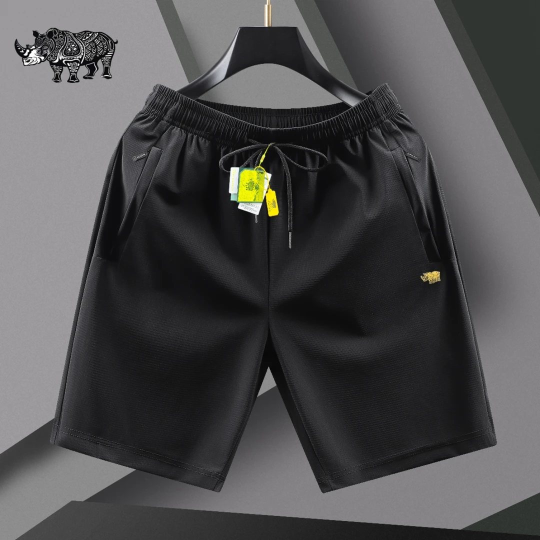 81062-正品犀牛家男士宽松短裤外穿百搭中裤男士常规款夏季短裤