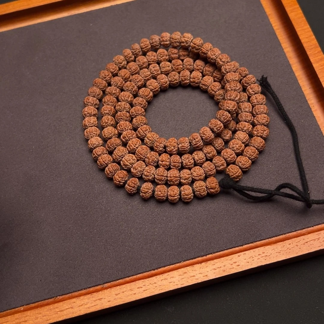 黄***羯金刚菩提吊坠超头