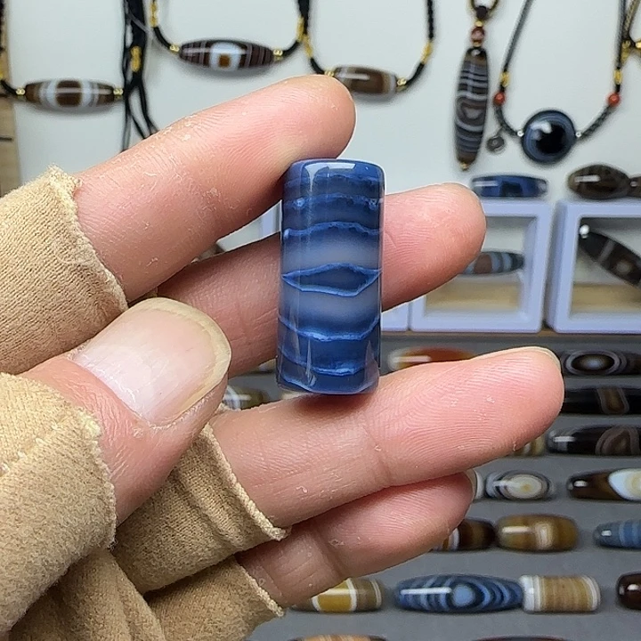 相***言玛瑙/玉髓合金颈饰