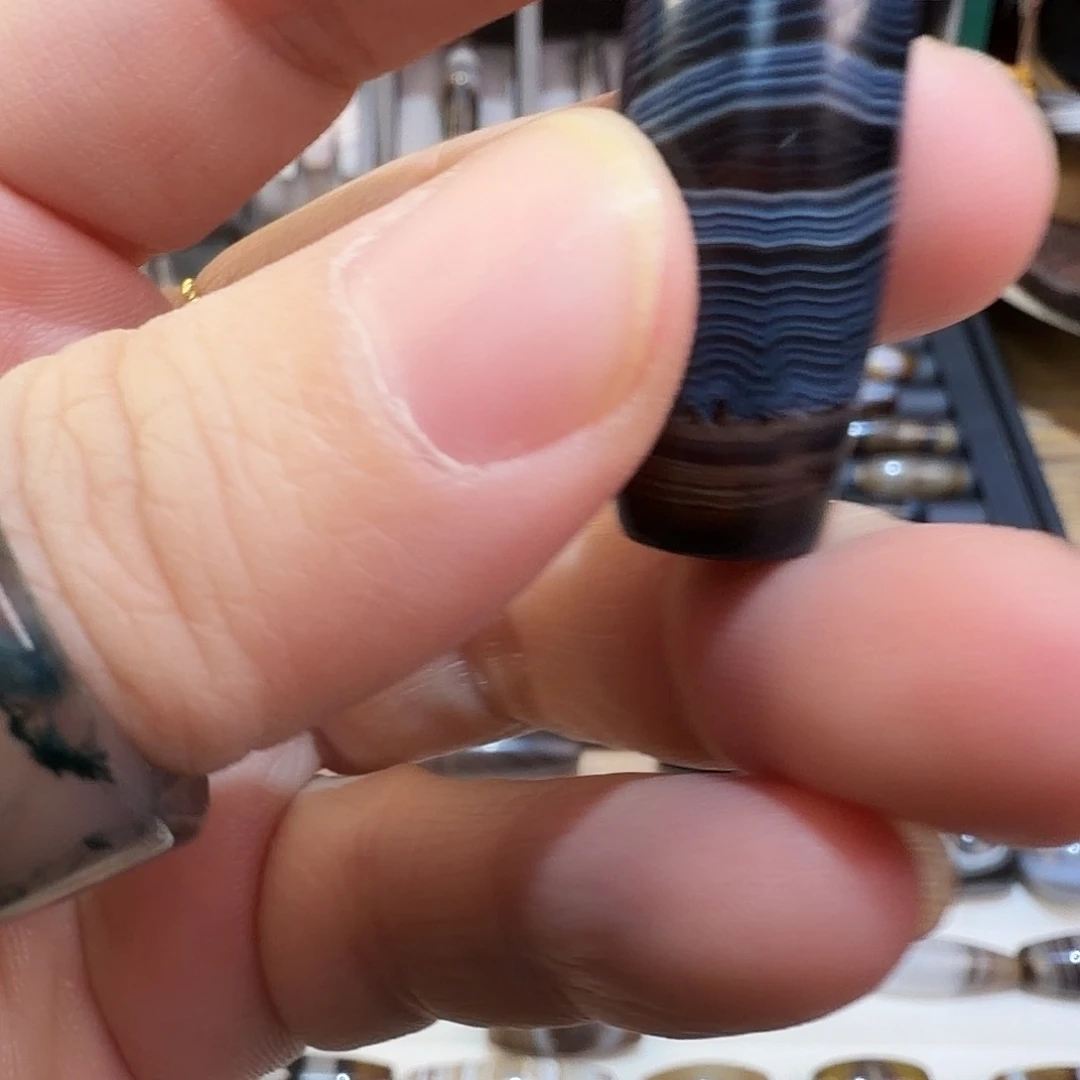 ****椒玛瑙/玉髓合金颈饰