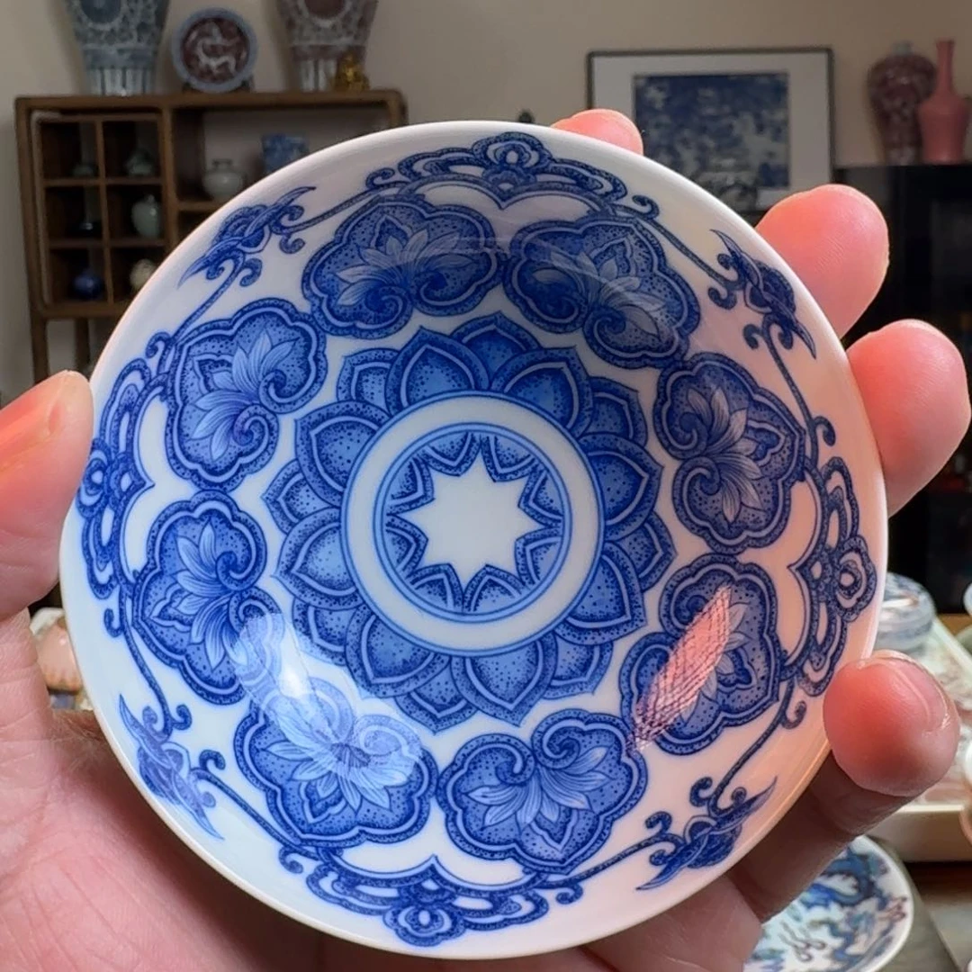 杯重工，全点工，缠枝莲