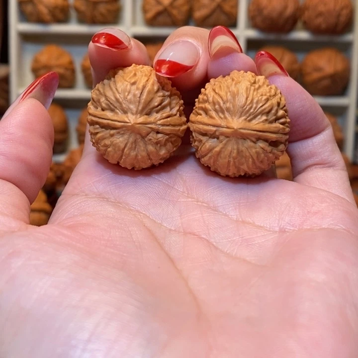 吊坠文玩核桃蚂蚁纹龙珠