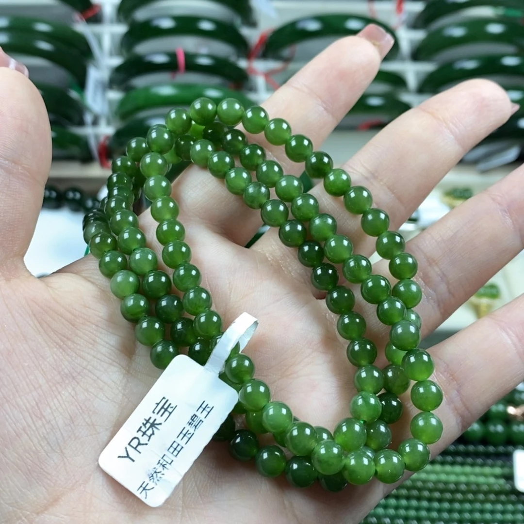 和田玉（碧玉）颈饰未镶嵌6m