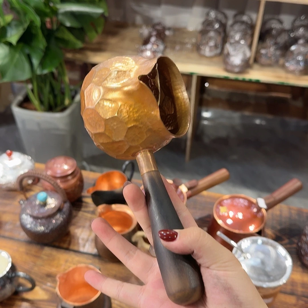 紫铜手工制作侧把