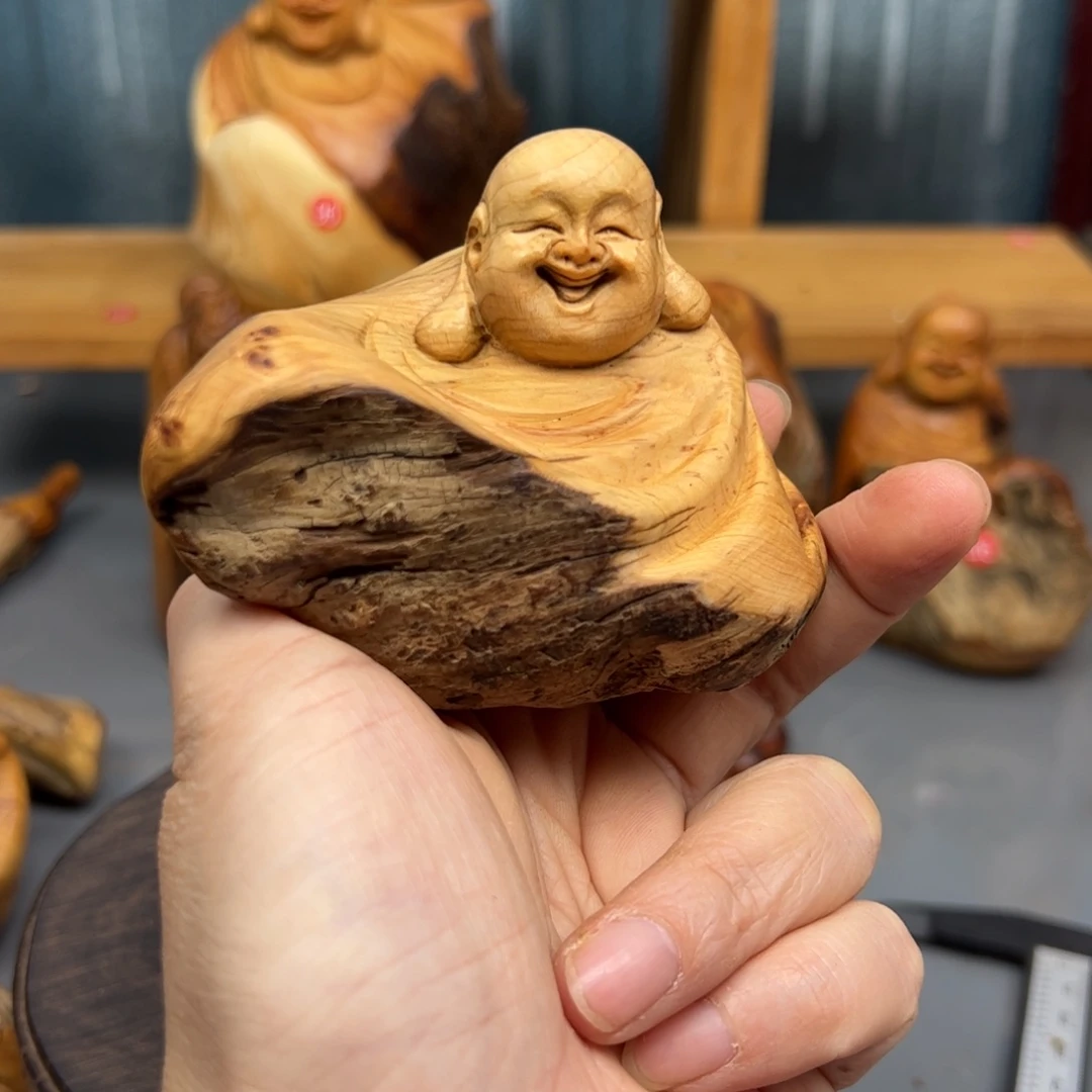 柏木崖柏木摆件手把件，77