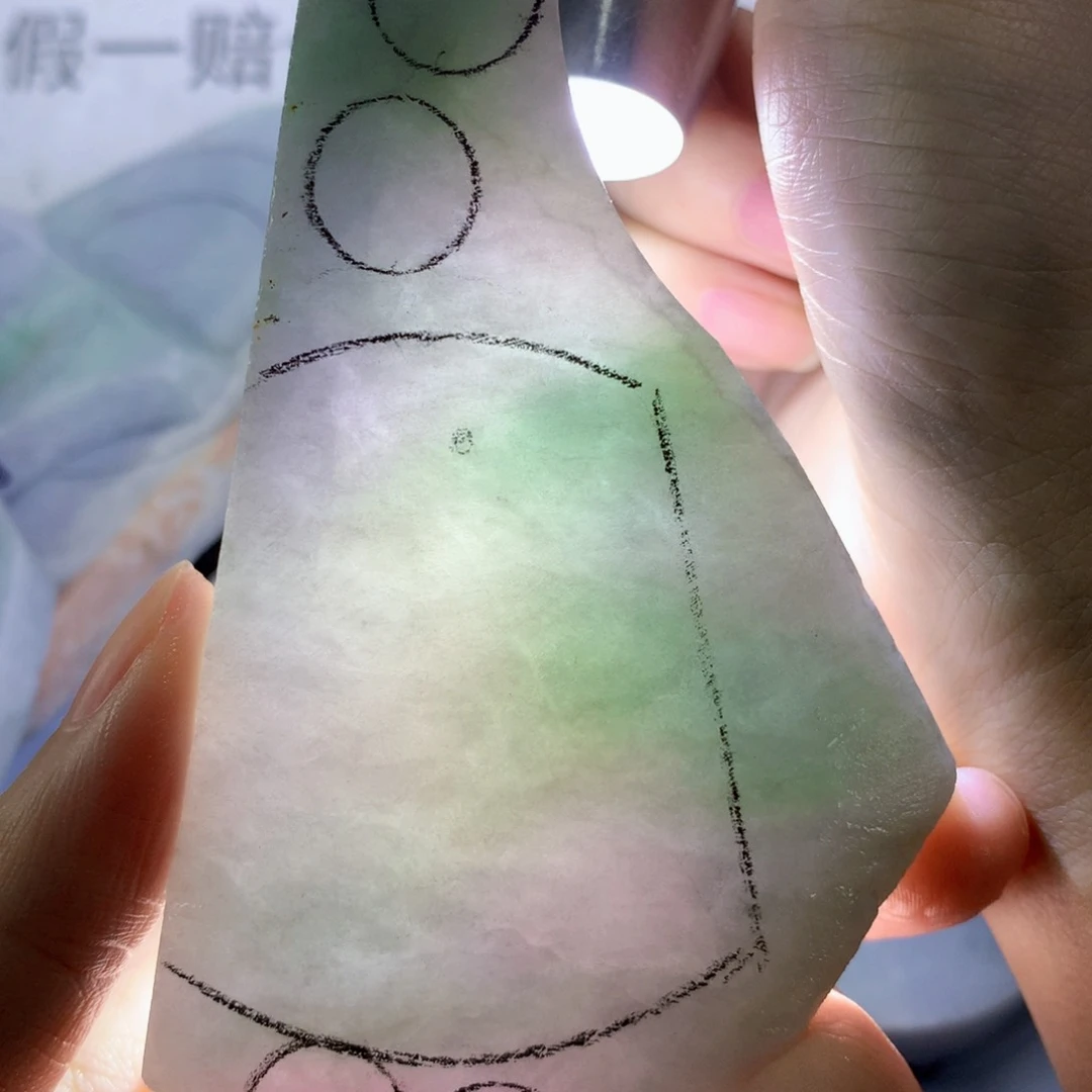 裸石翡翠天然缅甸a货18