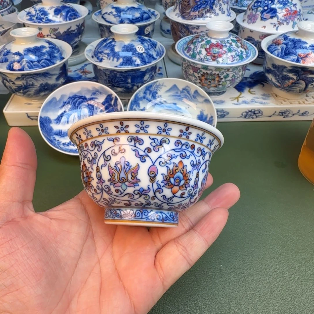 纯手工纯手绘茶具66