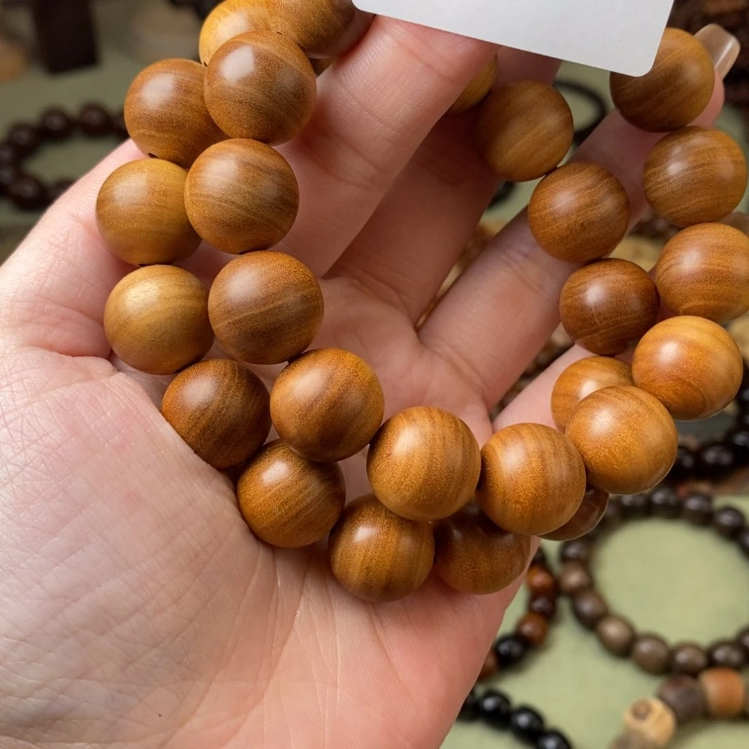 檀香木手串/手链1.5横纹老山081