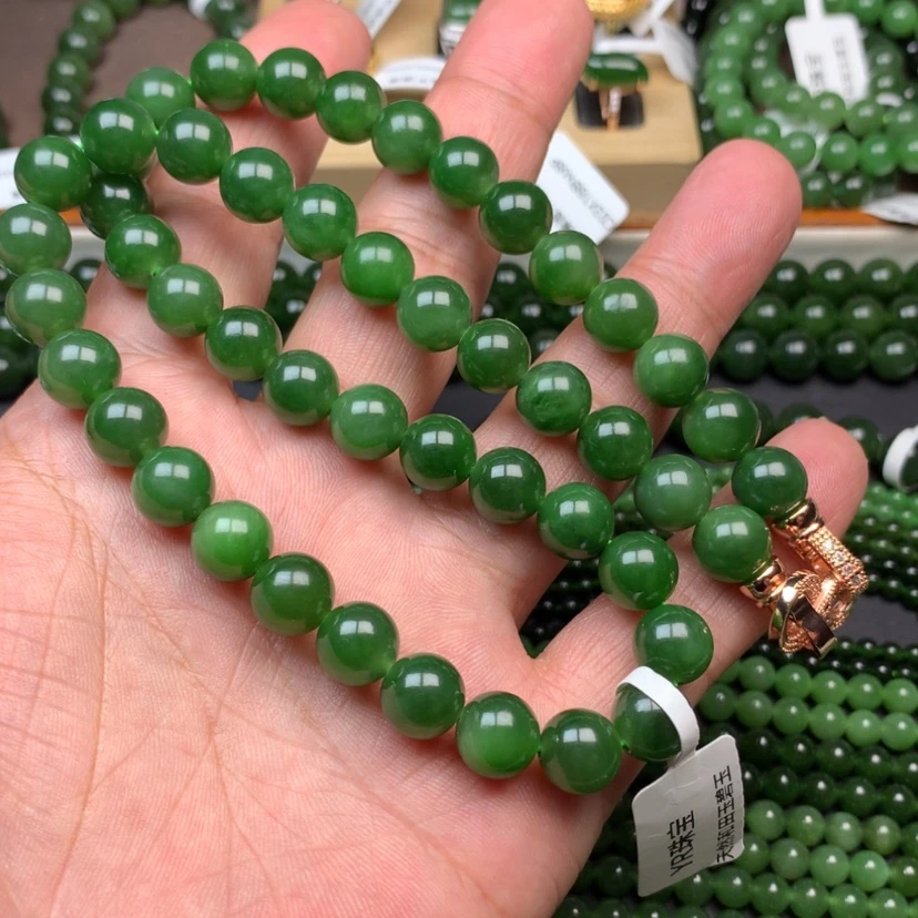 【闪购商品】和田玉（碧玉）未镶嵌颈饰招*喵10