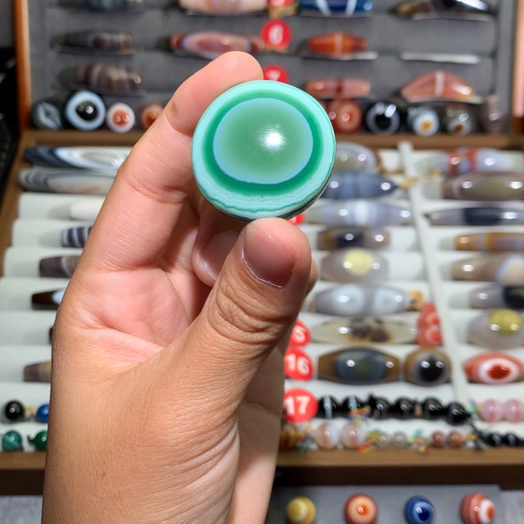 玛瑙/玉髓颈饰未镶嵌双***蛋