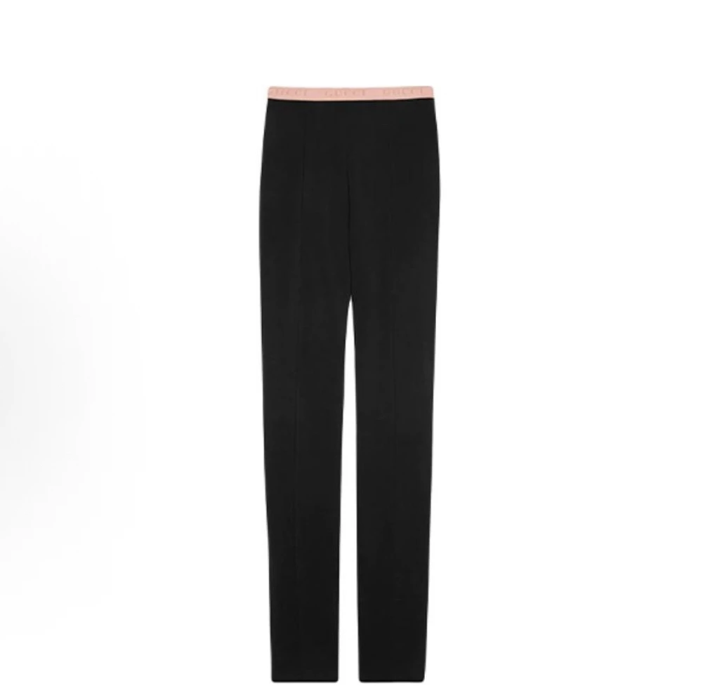 99新 GUCCI/古驰 葡萄籽奢潮/Gucci 腰边纯色打底裤/XS