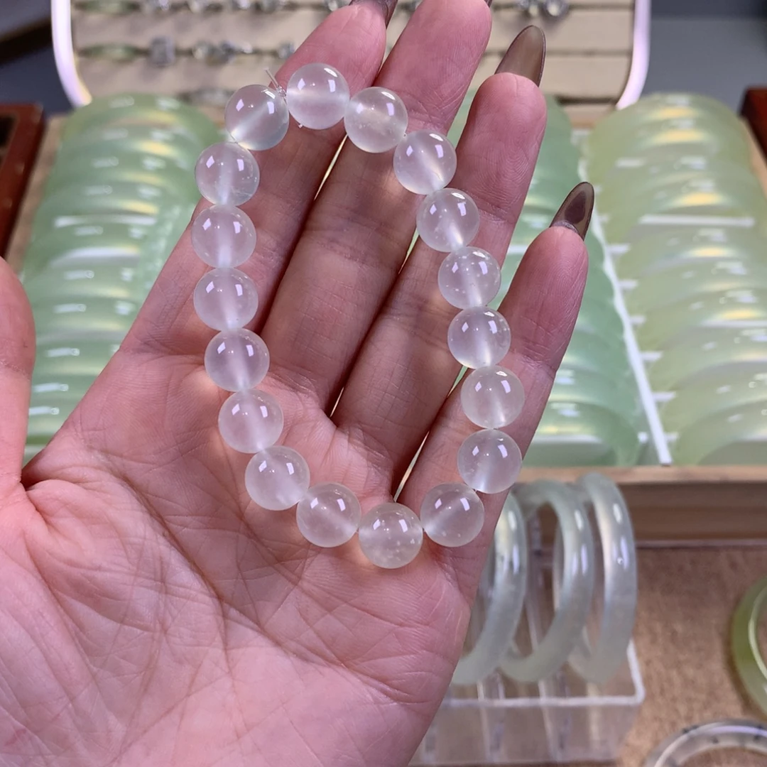 蛇纹石玉未镶嵌手串