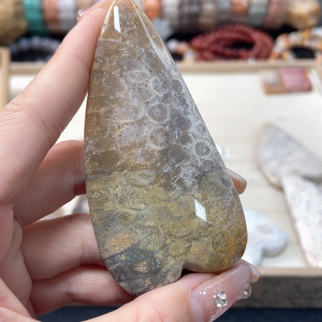 硅化珊瑚（珊瑚玉）手链未镶嵌和*670