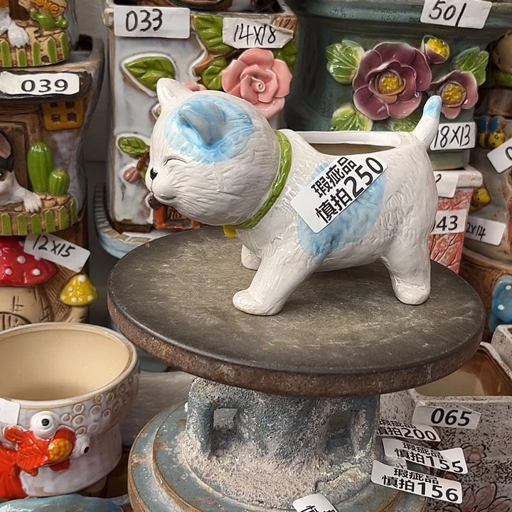 粗陶材质多肉花盆154