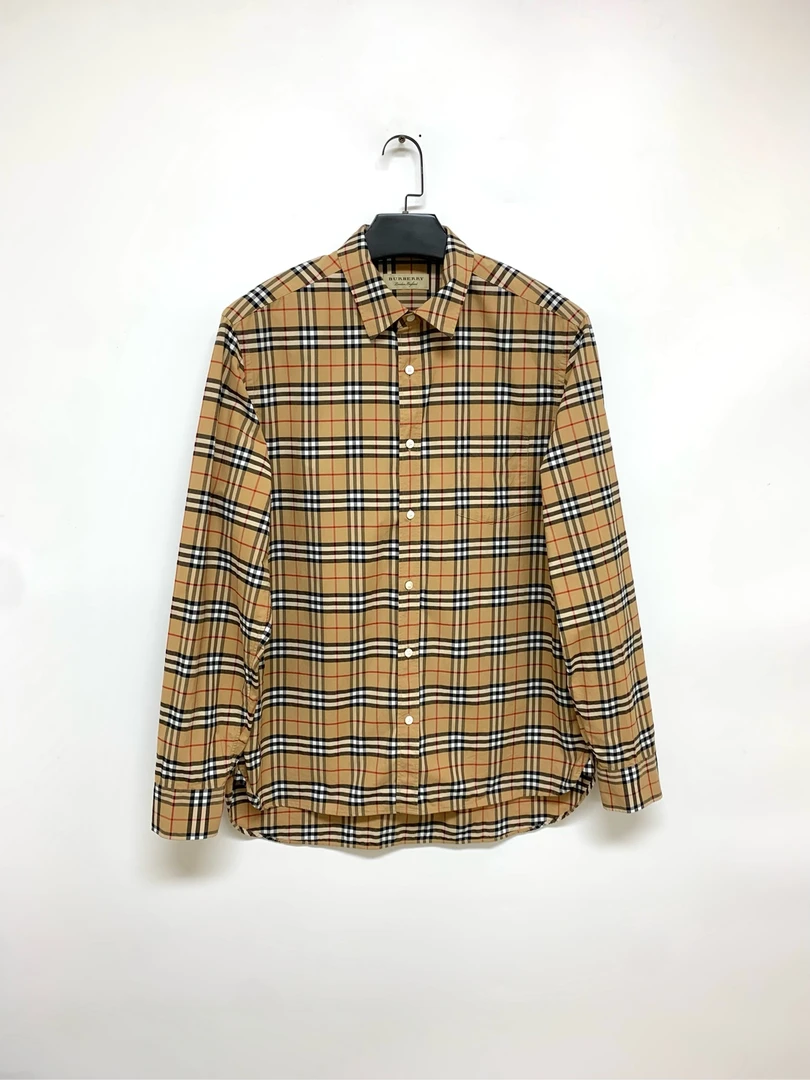 全新未使用 BURBERRY/博柏利 【Burberry】经典格纹衬衫/XL码