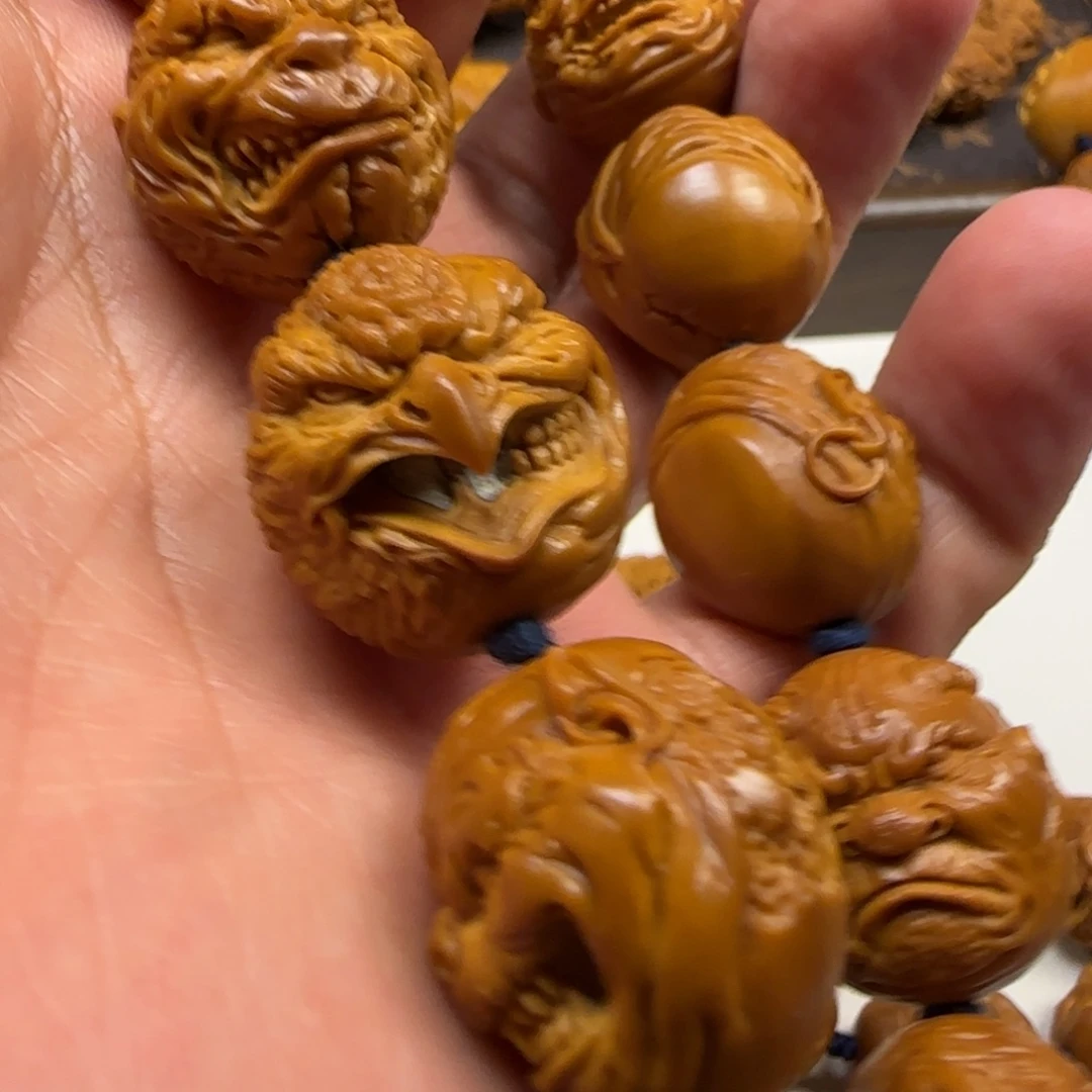 墨****手串/手链橄榄核一物一图
