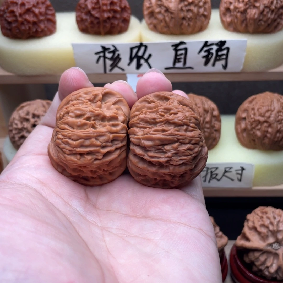 文玩核桃吊坠福利蝴蝶磨42➕交友价