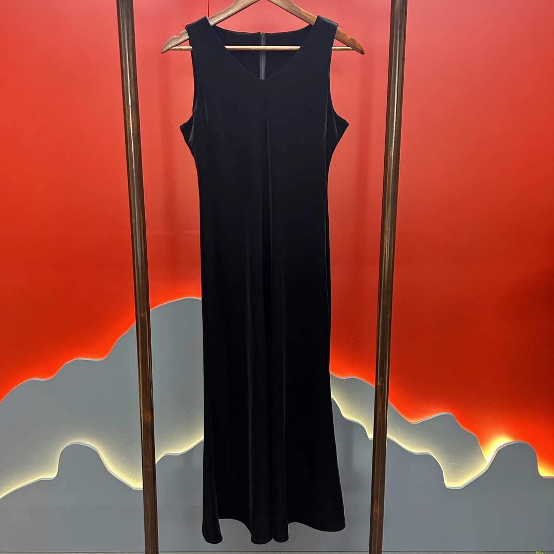 耀阳夫妇【鱼尾长裙】QAB011新中式复古时尚连衣裙