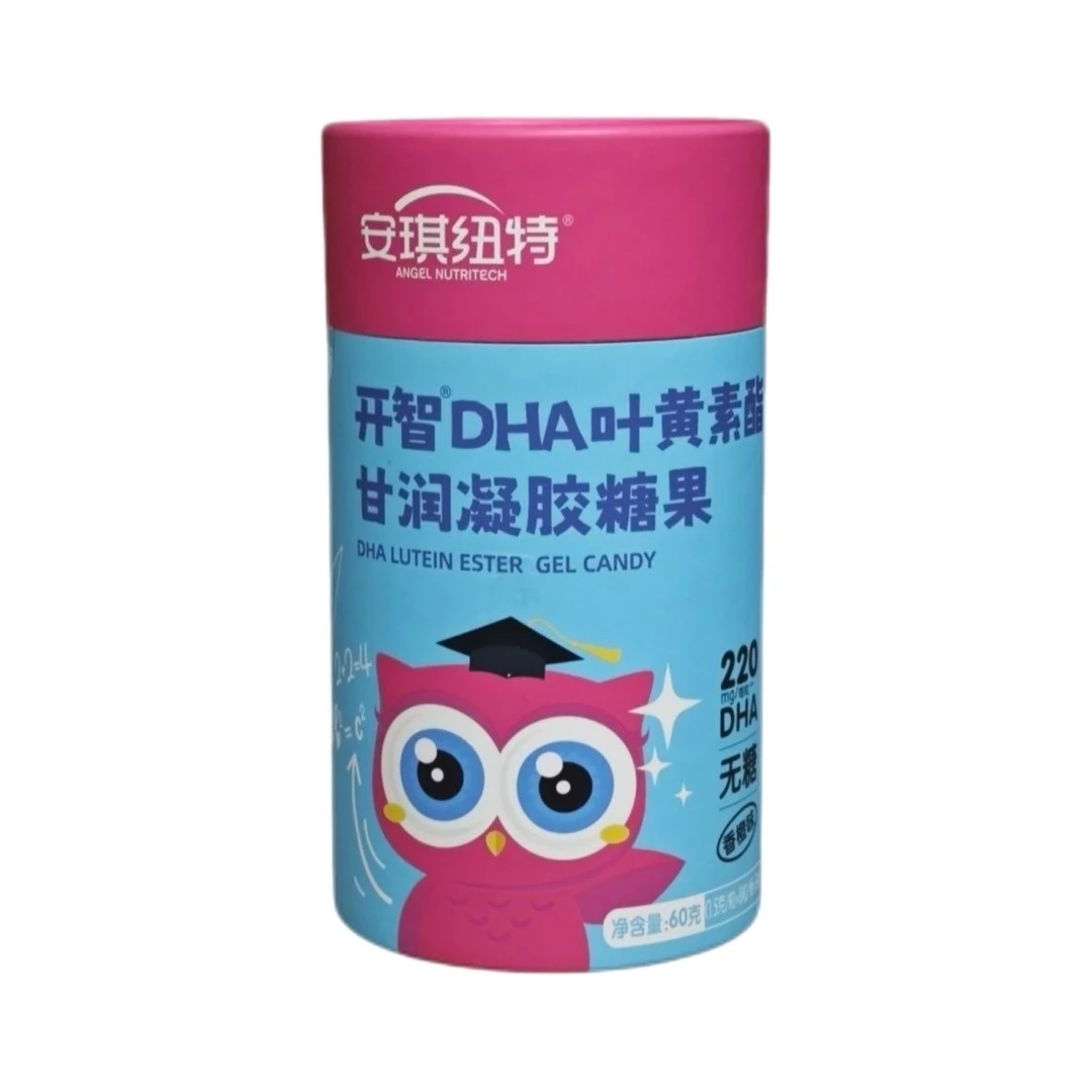 安琪纽特开智DHA叶黄素酯甘润凝胶糖果1.5g*40粒【效期至26年1月】