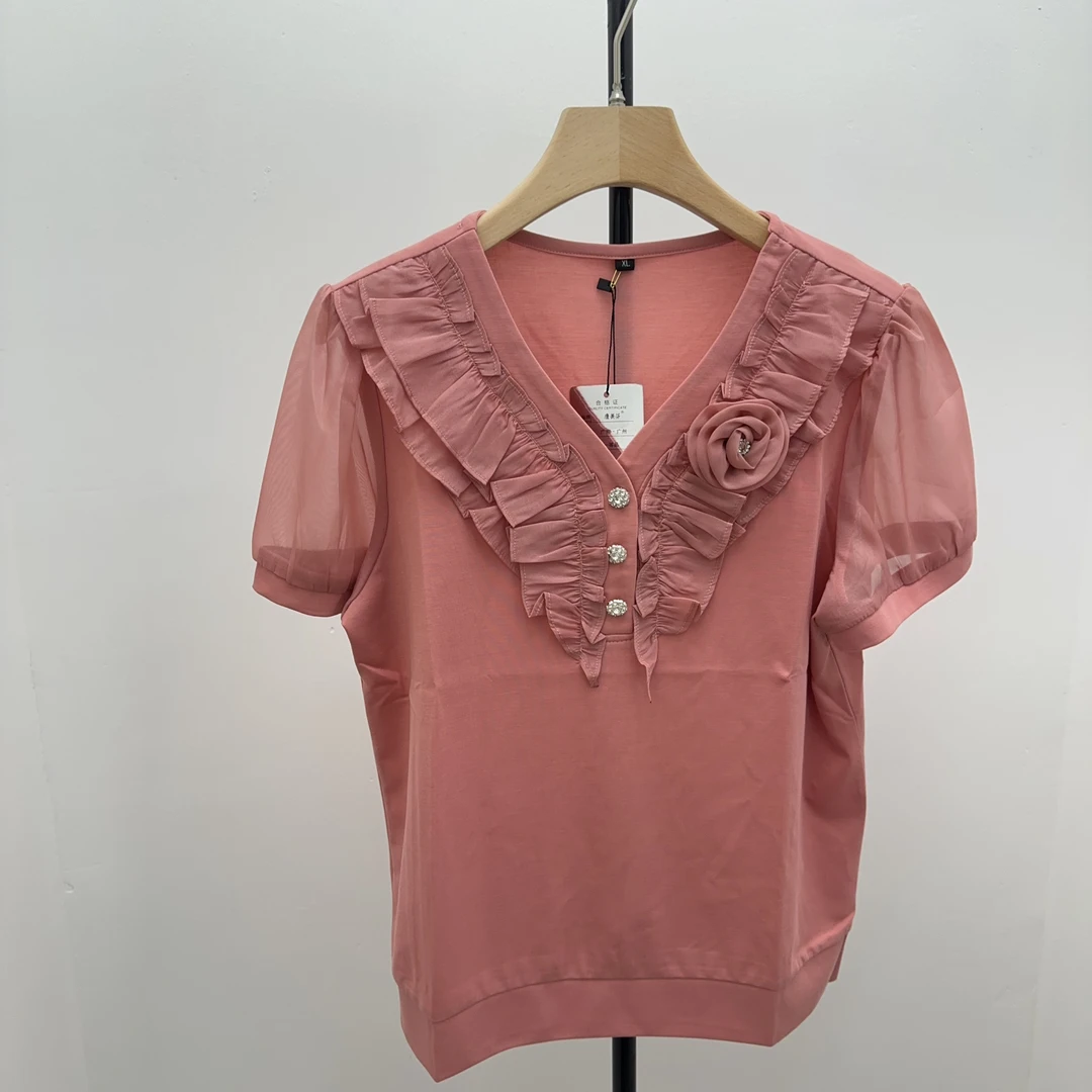 2025新款女士时装上衣气质上衣