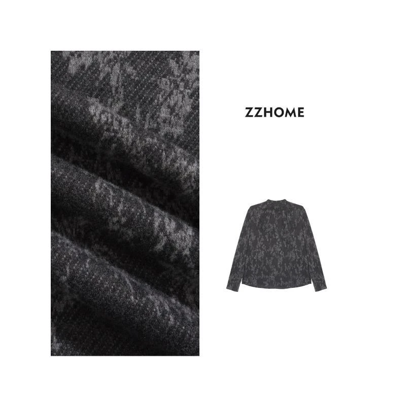 ZOZO HOME ｜素系美学打底衫女款高级感轻东方蛋糕领衬衣q171844p