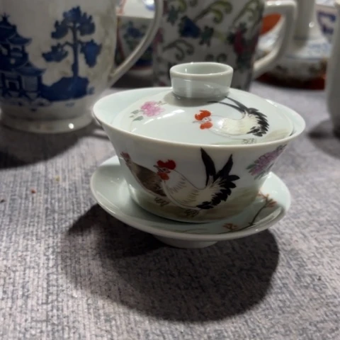 杯景德镇陶瓷摆件