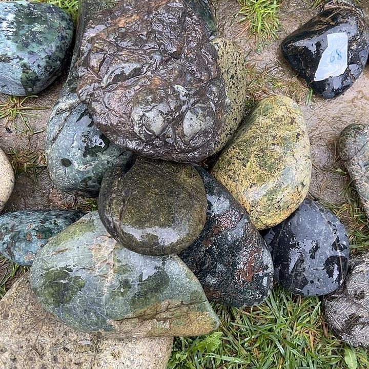 这***过蛇纹石玉合金西藏藏玉药王石