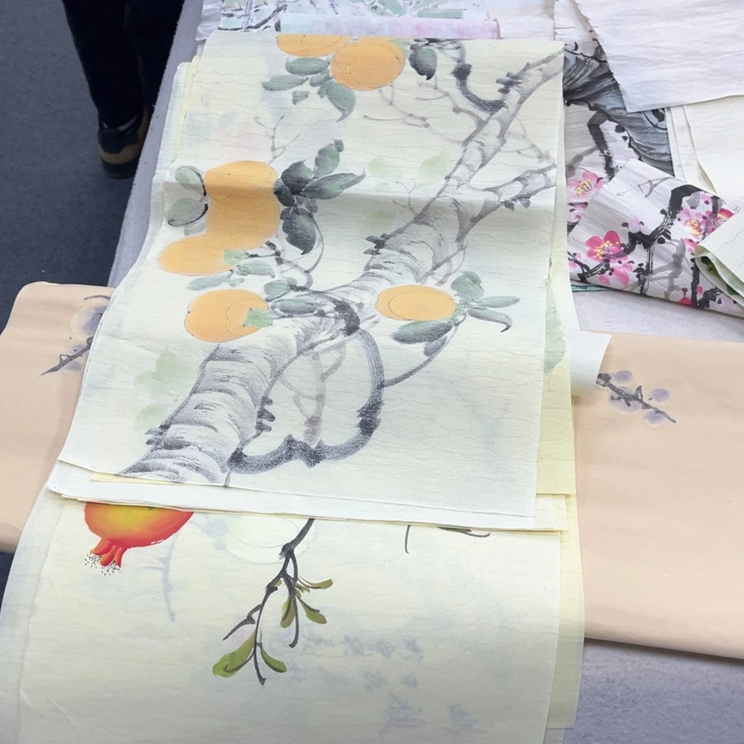 国画宣纸纯手绘字画